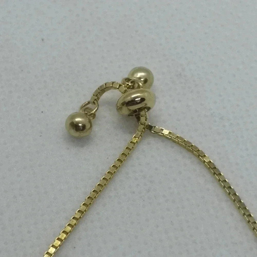 Sterling adjusted tennis  bracelet - Picture 4 of 4